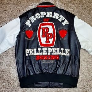 👑Pelle Pelle "Boxing Club" Marc Buchanan Leather Sz56(XXL)🔥